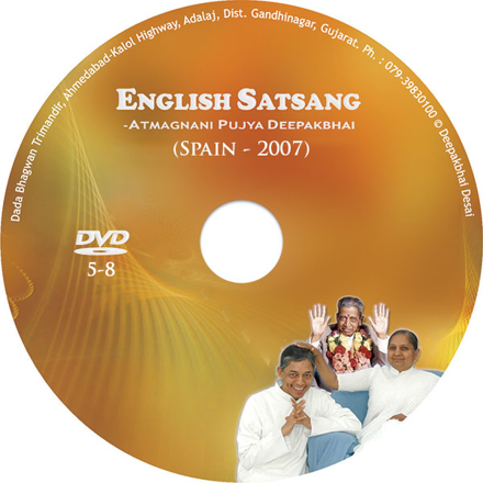 Picture of English Satsang With Deepakbhai  - Part  5-8 (Spain  - 2007)