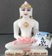 Picture of Super White Simandhar Swami 7" Murti 7S5