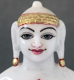 Picture of Super White Simandhar Swami 9” Murti 9S2