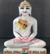 Picture of Normal White Simandhar Swami 11” Murti 11N3