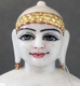 Picture of Normal White Simandhar Swami 11” Murti 11N5