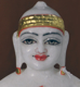 Picture of Normal White Simandhar Swami 9” Murti 9N20