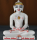 Picture of Normal White Simandhar Swami 9” Murti 9N21