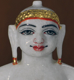 Picture of Normal White Simandhar Swami 9” Murti 9N23