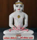 Picture of Normal White Simandhar Swami 11” Murti 11N7