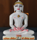 Picture of 11N12 Normal White Simandhar Swami 11” Murti 11N12