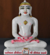 Picture of 11N14 Normal White Simandhar Swami 11” Murti 11N14