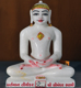 Picture of 11N16 Normal White Simandhar Swami 11” Murti 11N16