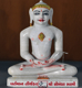 Picture of 11N18 Normal White Simandhar Swami 11” Murti 11N18