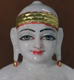 Picture of Normal White Simandhar Swami 11” Murti 11N22