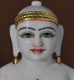 Picture of Normal White Simandhar Swami 13” Murti 13N6