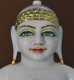 Picture of Normal White Simandhar Swami 13” Murti 13N21