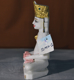 Picture of Normal White Simandhar Swami with Mugat 11” Murti 11MG1