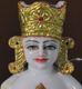 Picture of Normal White Simandhar Swami with Mugat 11” Murti 11MG3