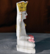 Picture of Normal White Simandhar Swami with Mugat 11” Murti 11MG3