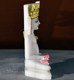Picture of Normal White Simandhar Swami with Mugat 11” Murti 11MG5