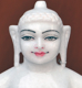 Picture of Super White Simandhar Swami 11” Murti 11S12
