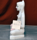 Picture of Super White Simandhar Swami 11” Murti 11S12