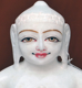 Picture of Super White Simandhar Swami 11” Murti 11S15