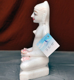 Picture of Super White Simandhar Swami 11” Murti 11S15