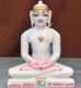 Picture of Super White Simandhar Swami 11” Murti 11S22