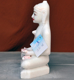 Picture of Super White Simandhar Swami 11” Murti 11S16