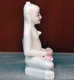 Picture of Super White Simandhar Swami 11” Murti 11S16