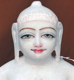 Picture of Super White Simandhar Swami 11” Murti 11S18