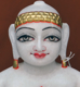 Picture of Super White Simandhar Swami 11” Murti 11S7