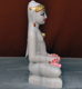 Picture of Super White Simandhar Swami 11” Murti 11S7