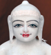 Picture of Super White Simandhar Swami 11” Murti 11S8