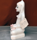 Picture of Super White Simandhar Swami 11” Murti 11S8