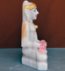Picture of Normal White Simandhar Swami 13” Murti 13N32