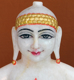 Picture of Normal White Simandhar Swami 13” Murti 13N29