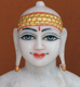 Picture of Normal White Simandhar Swami 13” Murti 13N28