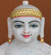 Picture of Normal White Simandhar Swami 13” Murti 13N26