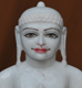 Picture of Super White Simandhar Swami 15” Murti 15S04