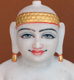 Picture of Normal White Simandhar Swami 13” Murti 13N40