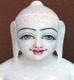 Picture of Super White Simandhar Swami 11” Murti 11S29