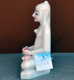 Picture of Super White Simandhar Swami 11” Murti 11S29