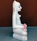 Picture of Super White Simandhar Swami 11” Murti 11S29