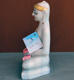 Picture of Super White Simandhar Swami 11” Murti 11S32