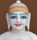 Picture of Super White Simandhar Swami 11” Murti 11S37