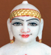 Picture of Super White Simandhar Swami 11” Murti 11S40