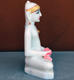 Picture of Super White Simandhar Swami 11” Murti 11S40