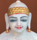 Picture of Normal White Simandhar Swami 11” Murti 11N29