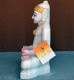 Picture of Normal White Simandhar Swami 11” Murti 11N34