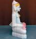 Picture of Normal White Simandhar Swami 11” Murti 11N34