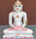 Picture of Normal White Simandhar Swami 11” Murti 11N35