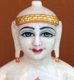 Picture of Normal White Simandhar Swami 11” Murti 11N37